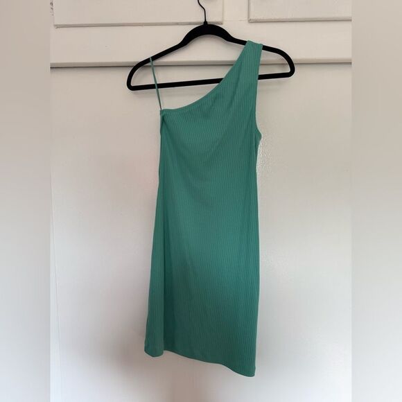 NWOT GAP One-Shoulder Mini Dress XS - Picture 3 of 4